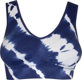 MAGIC Bodyfashion Comfort Bra Beha Tie-Dye Blue Vrouwen - Maat XL
