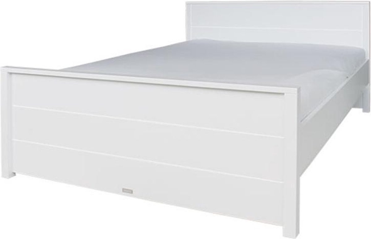 Bopita Bobby bed 120x200 met hoog hoofdeinde - Wit