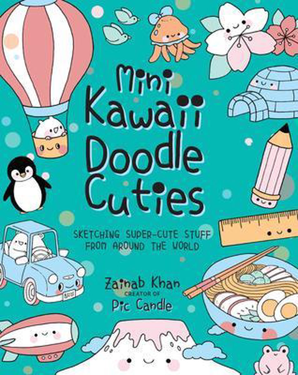 Mini Kawaii Doodle Cuties - Pic Candle