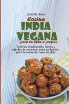 Cocina india vegana para la olla a presion