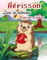 Herisson Livre de coloriage Pour les enfants