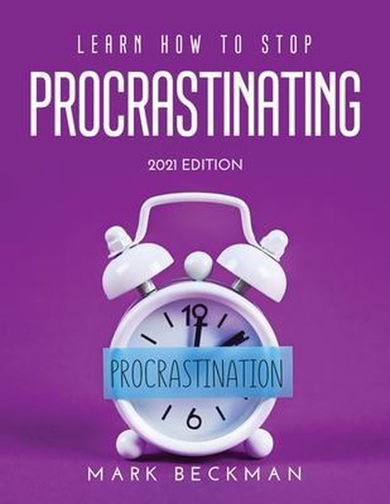 Learn How to Stop Procrastinating - cover