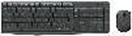 Logitech MK235 - Draadloos Toetsenbord en Muis - QWERTY - Donkergrijs
