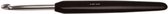 KnitPro Haaknaalden softgrip aluminium 5.00mm zwart.