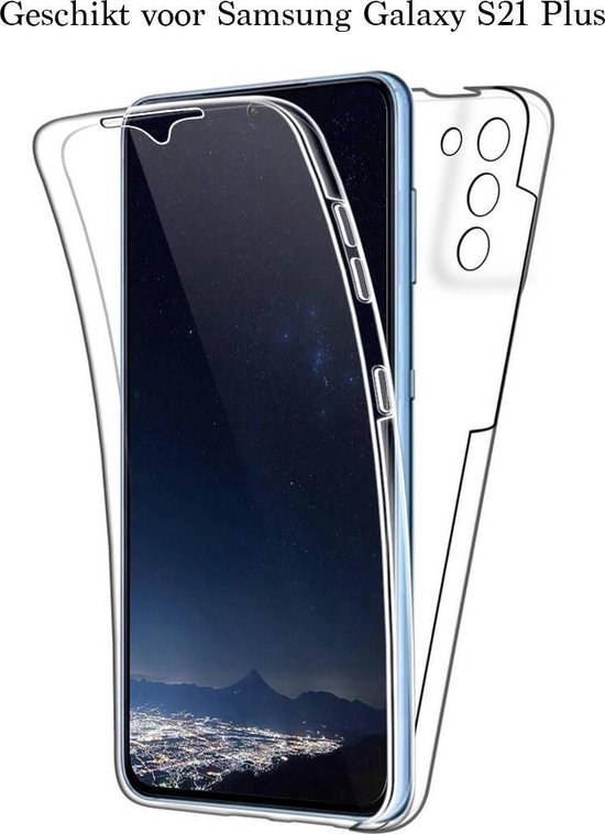 Bol Com Samsung S21 Plus Hoesje En Screenprotector In 1 Samsung Galaxy S21 Plus Case 360