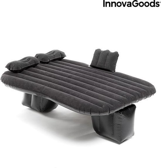 Ejoyous Car Air Mattress with Electric Air Pump, for Trunk, Camping, Outdoor, 2 Persons, Load 150kg