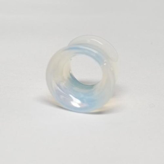 19 mm Double-flared tunnel opalite