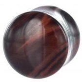 Red Tiger's Eye Plug - 13 mm