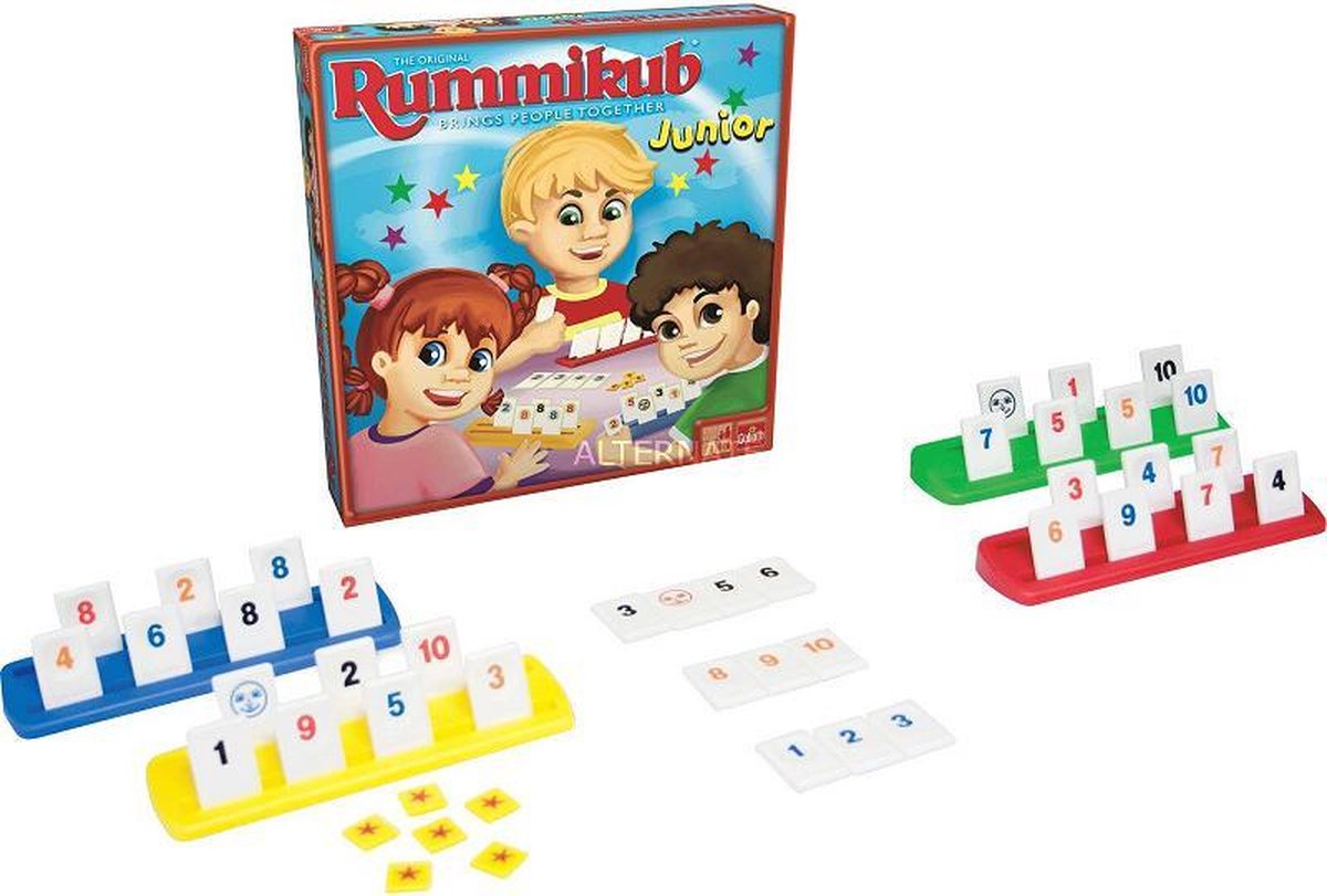 krullen terras toenemen Rummikub Junior - Bordspel | Games | bol.com