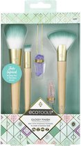 Ecotools Glossy Finish Set - Make-upborstel set