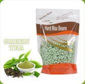 AIMES Hard Wax Beans - 100 gram - Green Tea - Matcha - Wax korrels - Ontharen lichaam en gezicht - Harsen - Waxen - Ontharingswax