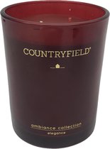 Countryfield Geurkaars Elegance | Ambiance Collection |Warm Rood |ø10 cm