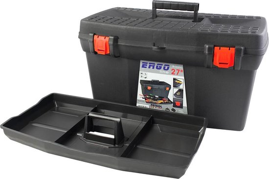 Toolbox Ergo Basic Gereedschapskoffer - Opberg box - Gereedschap opbergen -  Leeg -... | bol.com