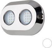 Apache PROLED Ultra Series - Duo - RVS 316L - boot & steiger onderwater LED verlichting - Ultra White - IP68
