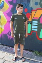 Jongens en Meisjes sport zomerset kleur legergroen