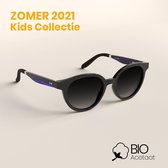Junior & Junior - Kinderzonnebril Paris - UV400 bescherming - 8 tot 13 jaar - Paris Black