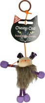 Crazy Cat Sweet Mouse Purple met 100% Madnip Speelgoed voor katten - Kattenspeelgoed - Kattenspeeltjes