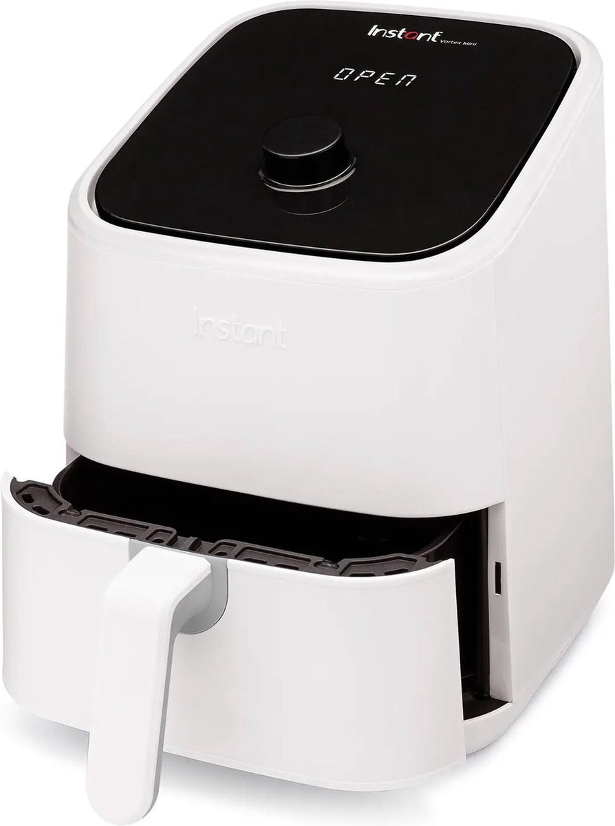 Instant Pot Vortex Mini 4-in-1 Airfryer 2L (Wit)-1300 W- Airfryen, braden, bakken, opwarmen thumbnail 3