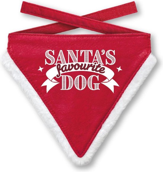 Kerst Bandana Hond - Favourite Dog