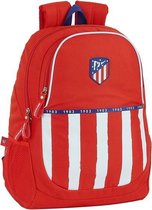 Atletico Madrid rugzak strepen 44 cm rood/wit