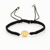 Michelle Bijoux Armband Smiley Goud One Size JE13409
