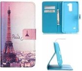 LG K8 Hoesje Wallet Case Parijs