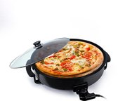 S & P Grill pan/elektrische hapjespan elektrisch 46 cm multifunctioneel extra extra groot elektrisch! xxl Pizza pan