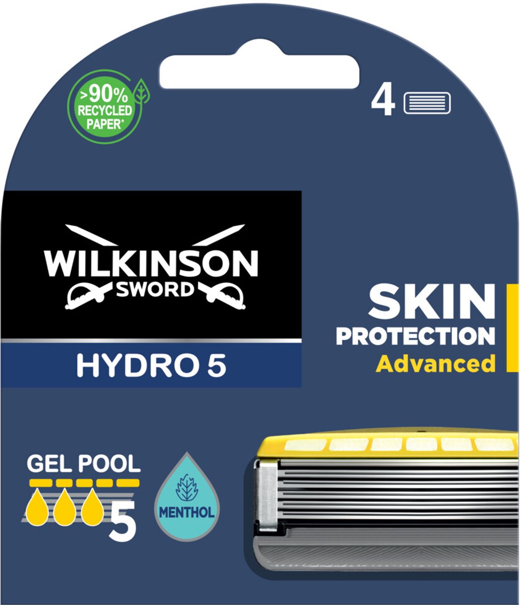 10x Wilkinson Scheermesjes Hydro 5 Skin Protection Advanced 4 stuks