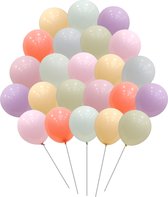 Zelfrespect Stiptheid zonde 100 stuks Premium Pastel Ballonnen Gekleurde Mix MagieQ ... | bol.com