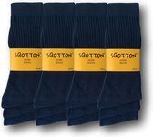 12 paires de Chaussettes de travail SQOTTON travail - Heavy - Bleu marine - Taille 43-46