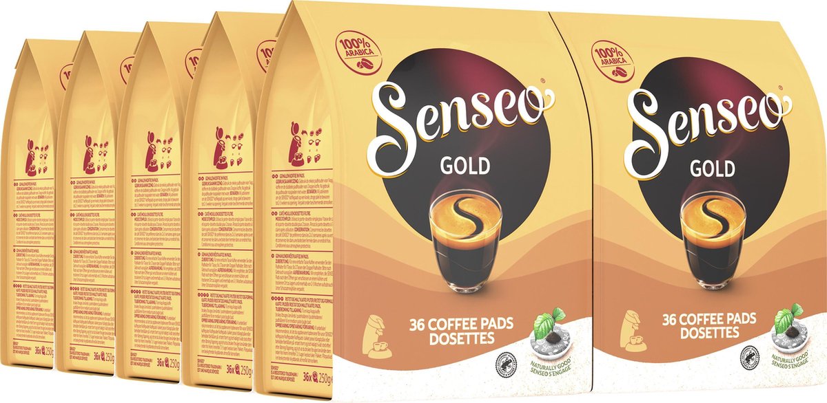 Senseo Gold Koffiepads 10 x 36 pads