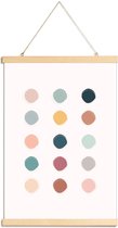 JUNIQE - Posterhanger Colour Palette -20x30 /Kleurrijk