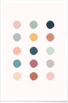 JUNIQE - Poster Colour Palette -40x60 /Kleurrijk