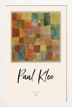 JUNIQE - Poster in houten lijst Klee - Untitled -60x90 /Kleurrijk
