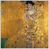 JUNIQE - Poster met kunststof lijst Klimt - Portrait of Adele