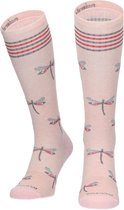 Sockwell Dragonfly Rose Shimmer - Klasse 1 Compressiekousen Dames - Maat 35-38