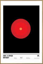 JUNIQE - Poster met kunststof lijst 2001: A Space Odyssey (2001: A