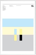 JUNIQE - Poster met kunststof lijst Oasis What's The Story Morning
