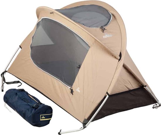 gehandicapt Lucht Sandy NOMAD® Baby Tent Campingbedje | 118x68x75 cm | Babytent / Peuter Slaaptent  /... | bol.com