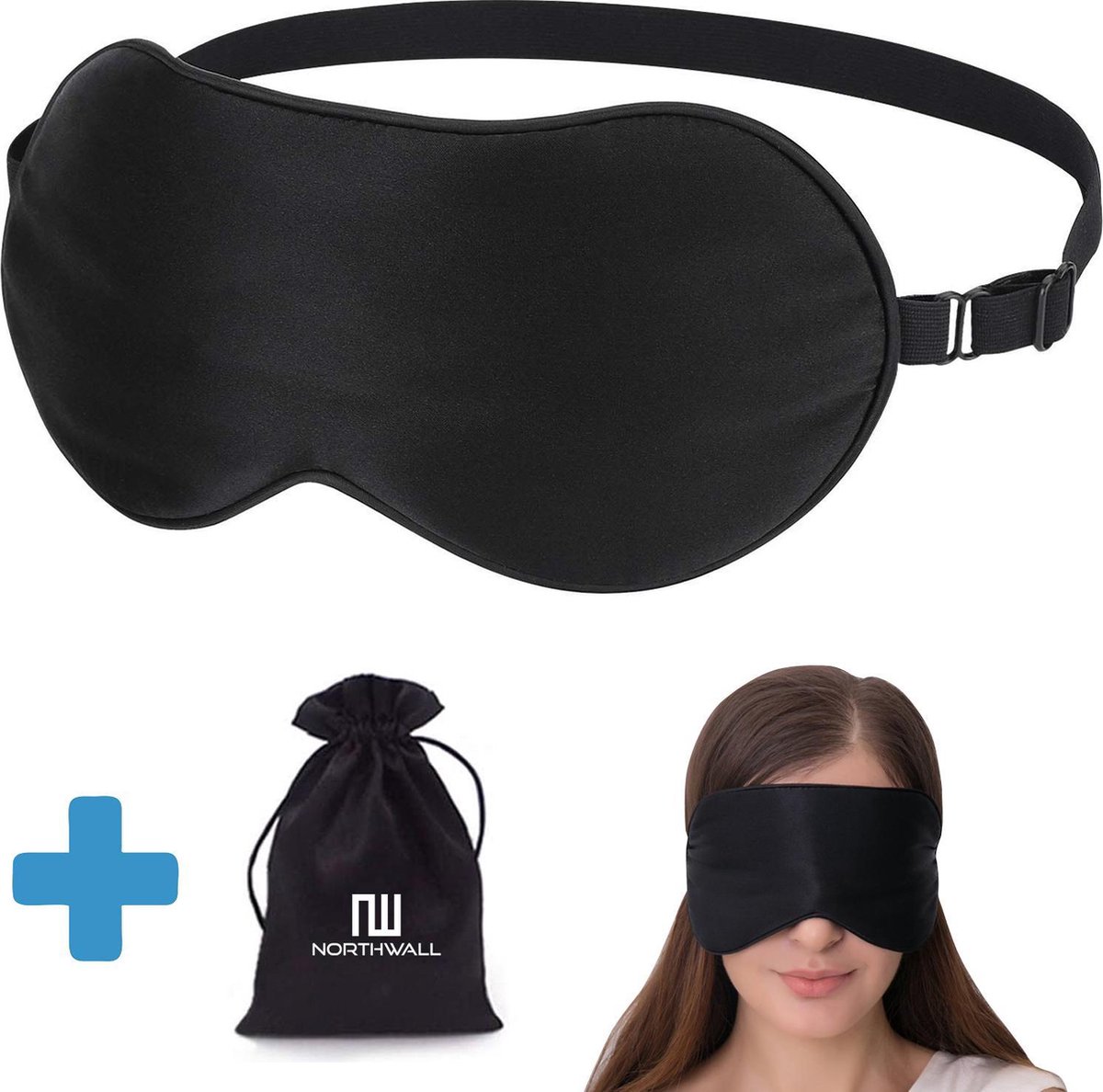 Zijden Slaapmasker - 100% Moerbeizijde voor Ultieme Nachtrust