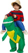 Premium Dinosaurus Kostuum voor Kinderen -  Opblaasbaar Dino Pak - Verkleedpak - Kinderkostuum - Maat 110/116/122