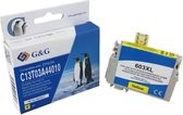 G&G Epson 603XL - Inktcartridge Geel - Huismerk Hoge capaciteit