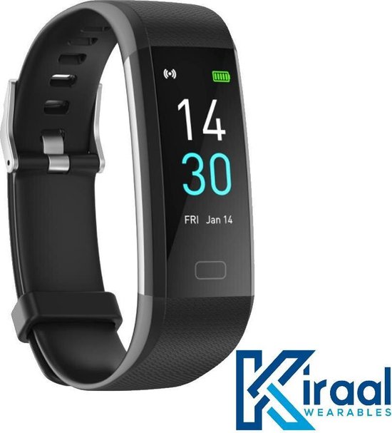 Kiraal Fit - Smartwatch - Activity Tracker - Temperatuurmeter -... | bol.com