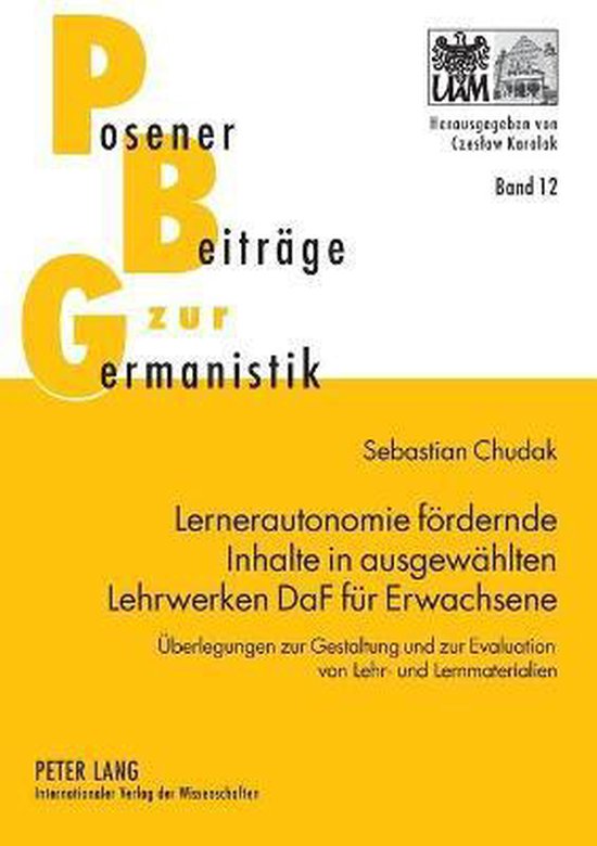 Lernerautonomie fördernde Inhalte in ausgewählten Lehrwerk ... - cover