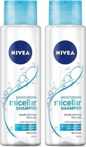 Nivea Moisturizing Micellar Shampoo Multi Pack - 2 x 400 ml