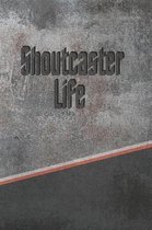 Shoutcaster Life: Personalized Isometric Dot Notebook 120 Pages 6x9