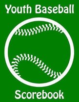 Youth Baseball Scorebook: 50 Scorecards With Lineup Cards For Baseball and Softball Games