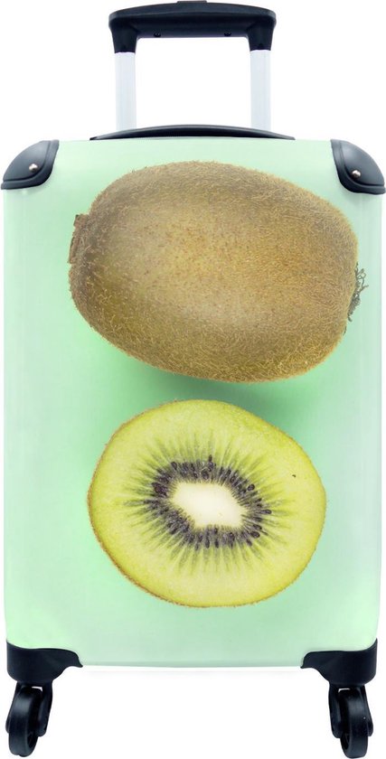 Valise - Kiwi - Fruit - Vert - 35x55x20 cm - Bagage à main - Trolley | bol
