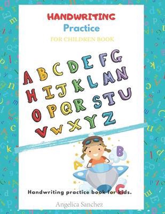 Handwriting Practice for children Book. - cover