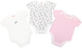 Just Too Cute - 3 Rompers - Flowers & Dots - Newborn